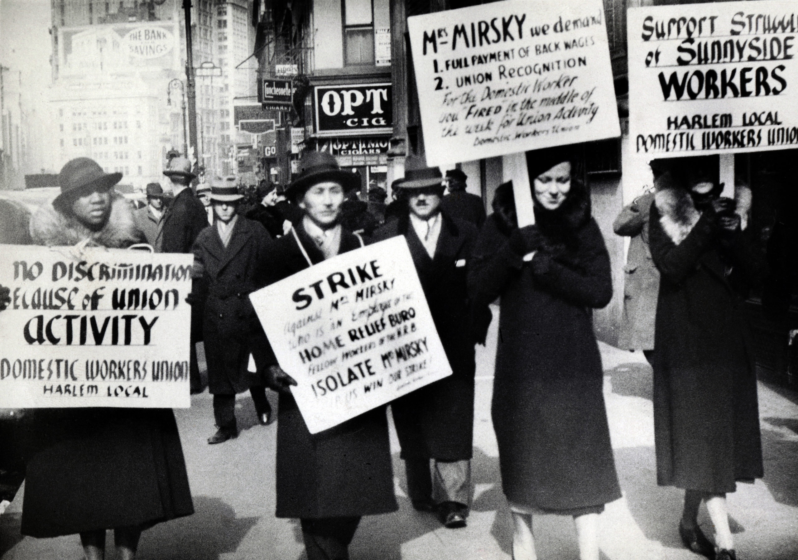 Labor union strike